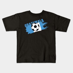 Guatemala Soccer Guatemala Futbol Football Guatemalan Flag Jersey Kids T-Shirt